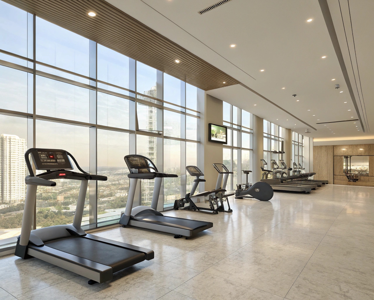 Moderne cardio område
